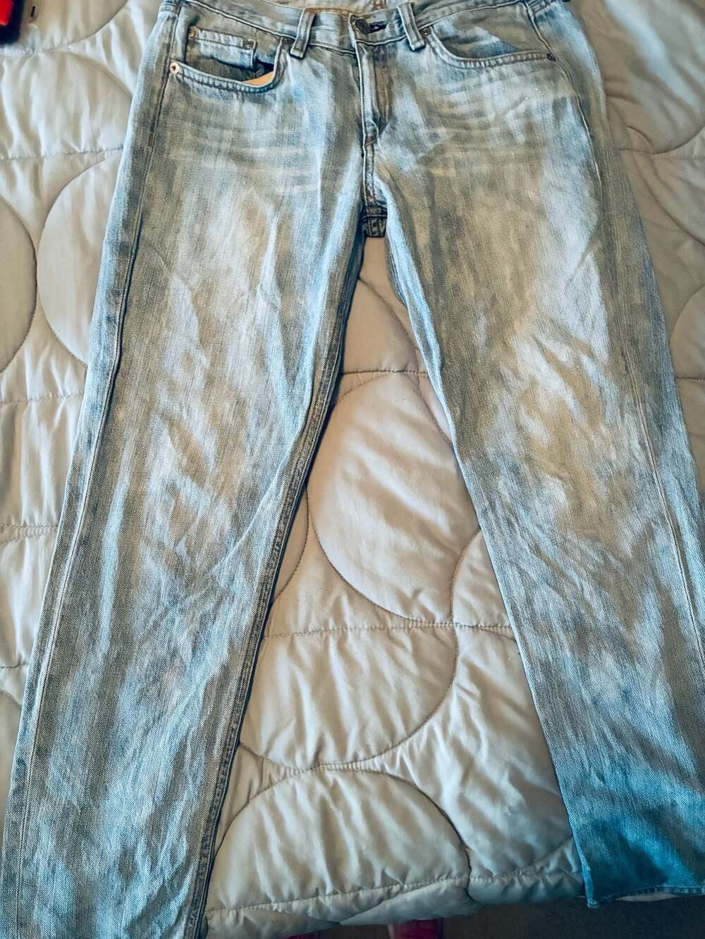 Rag & Bone Boyfriend Jean Light Wash Denim Sz 27 A478